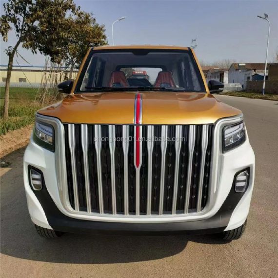 Adult Electric Small Car (3500W New Red Flag) Mini EV Car 4 Wheel New Energy Vehicle Chinese Automobile Small Electriccar - CH00085