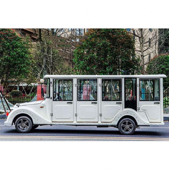 Antique New Energy Tourist Sightseeing Car Tour Bus Vintage Electric Four-wheel Classic Car - CH00099